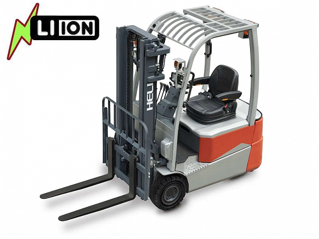Электропогрузчик с литий-ионной батареей HELI CPD18SQ G3